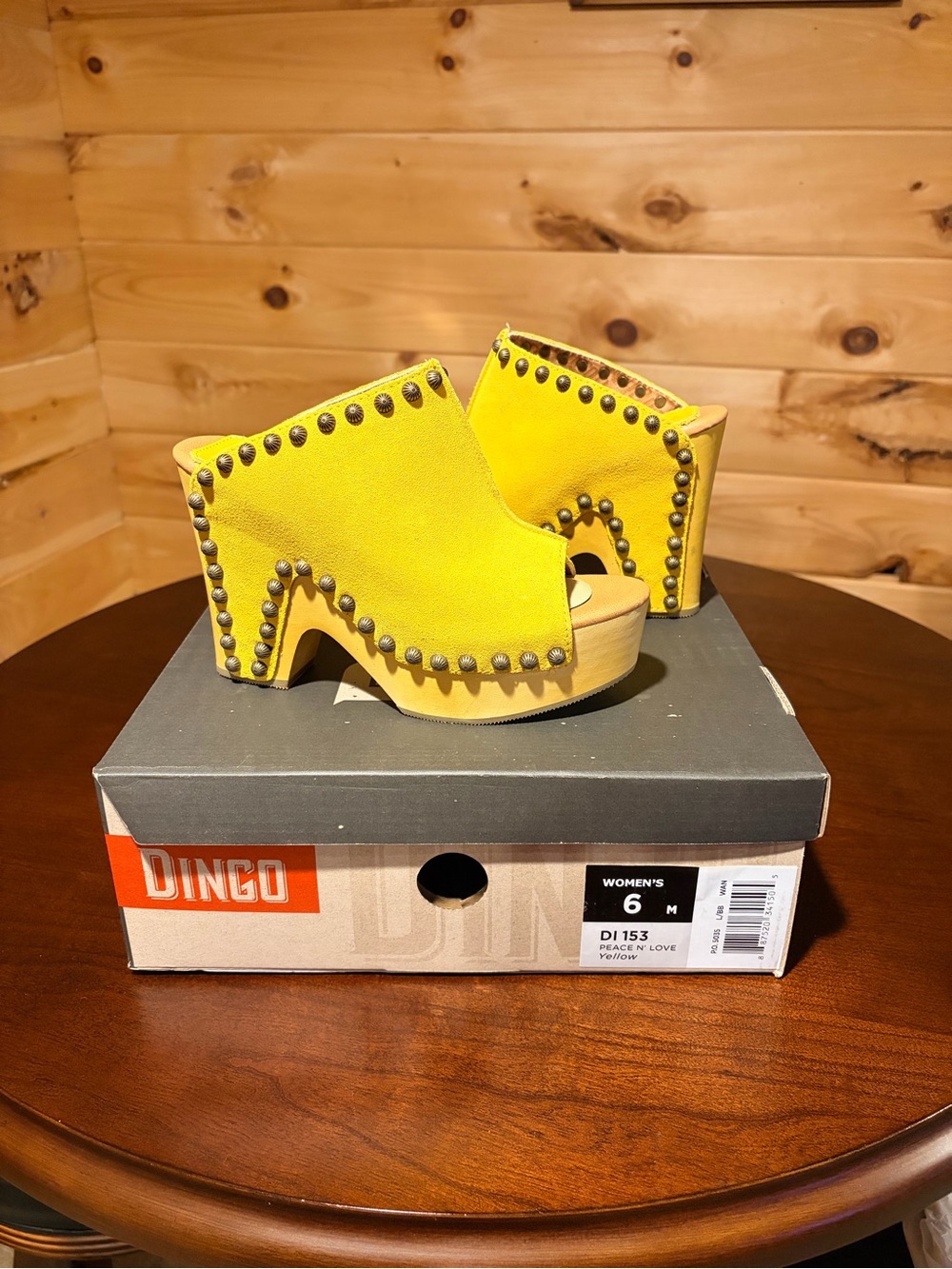 Dingo Studded Suede Sandal